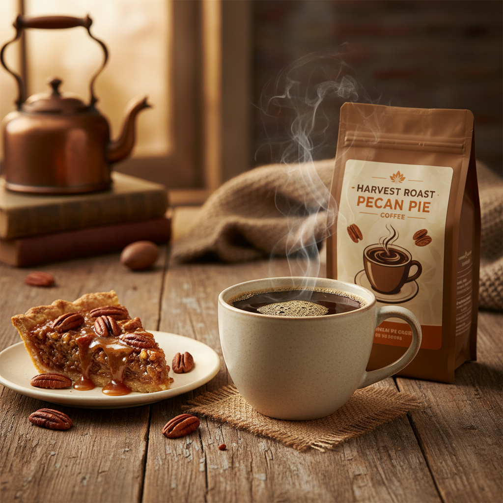 Pecan Pie flavored coffee