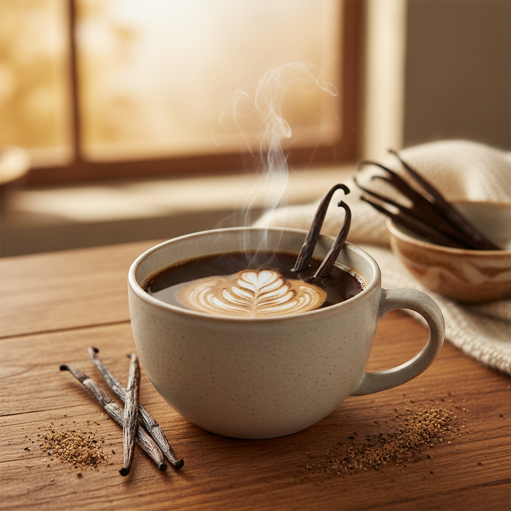 French Vanilla flavored coffee