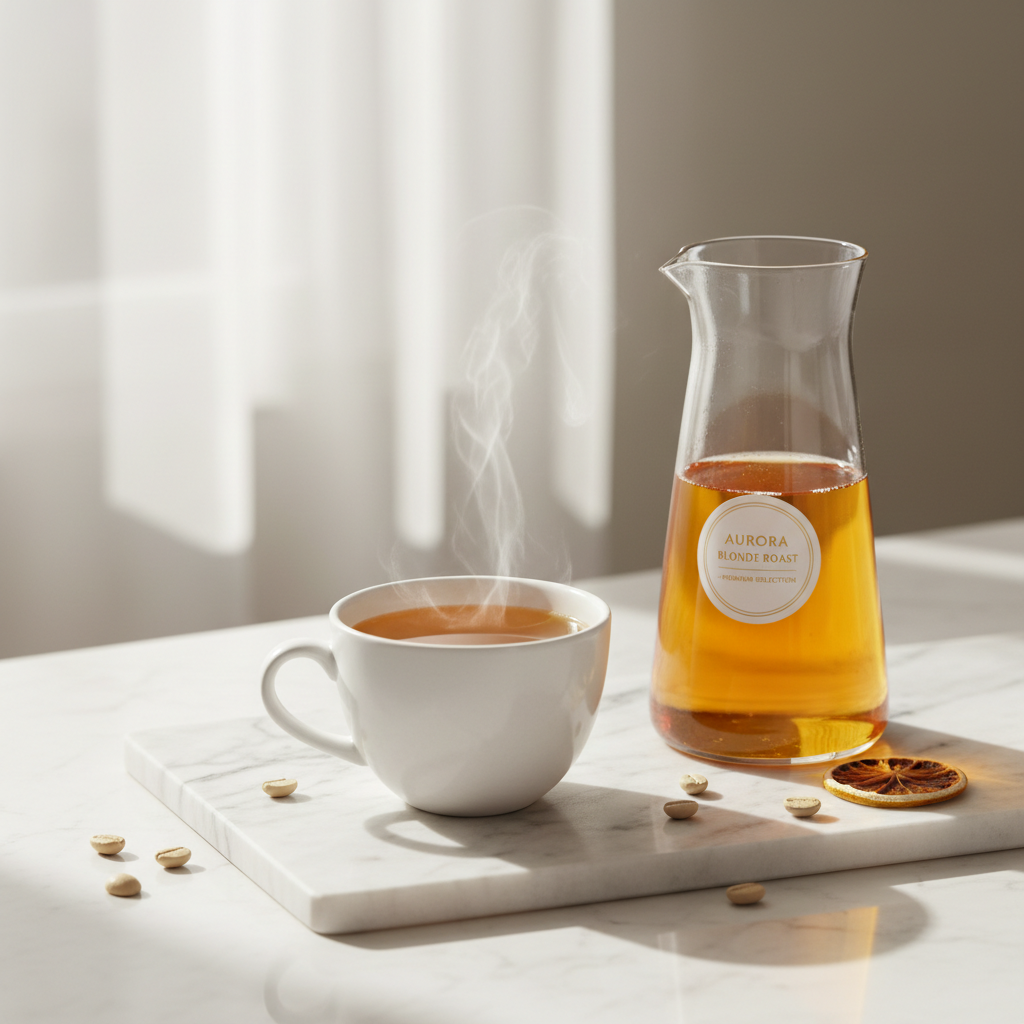Blonde roast coffee