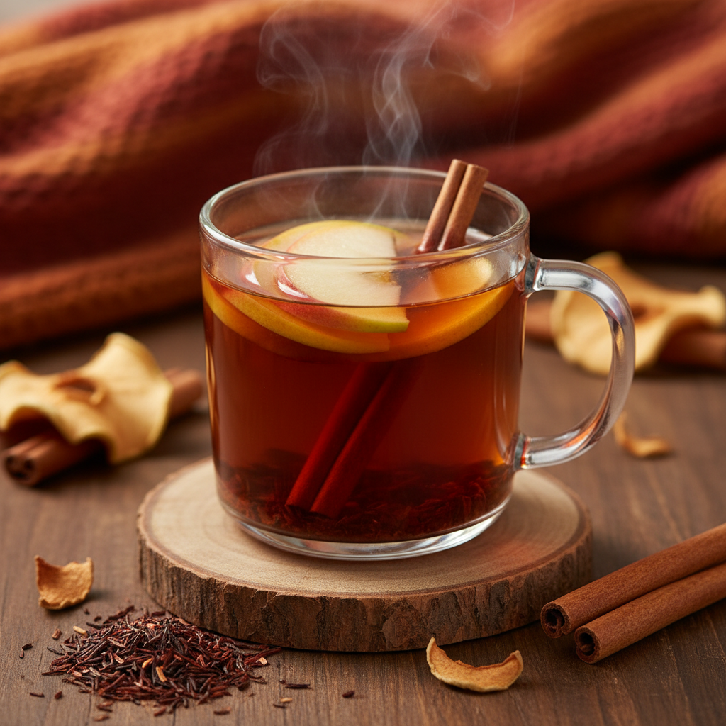 Apple Cider Rooibos tea - spiced South African rooibos with cinnamon and orange
