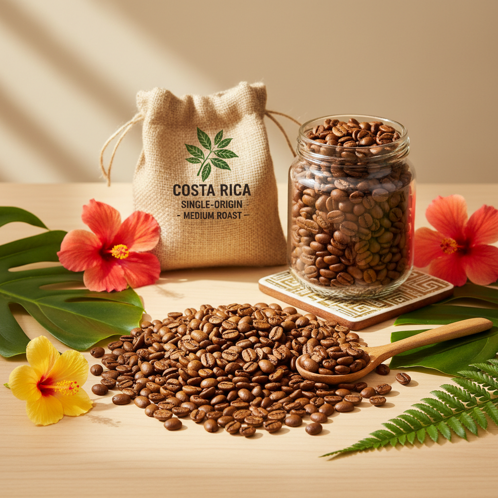Costa Rica single-origin coffee from Alajuela
