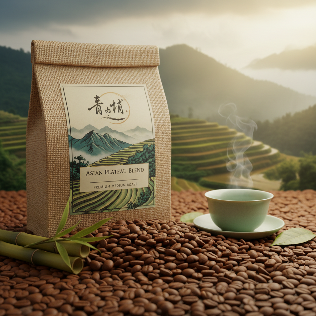Asian Plateau Blend - Southeast Asian highland coffees with herbal, earthy character